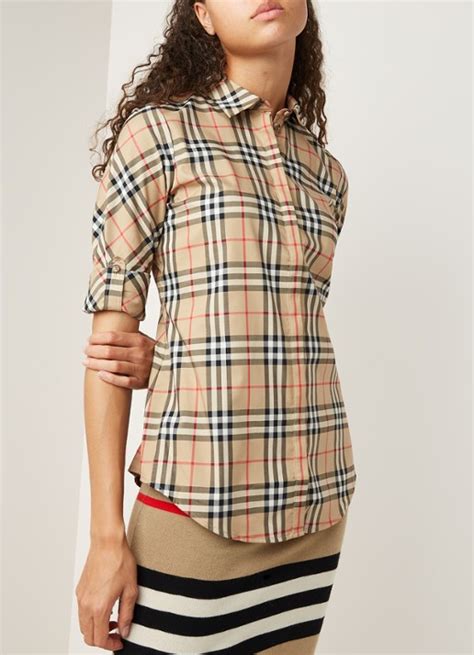 burberry blouse dames bijenkorf|Burberry blouses & tunieken koop je online bij de Bijenkorf.